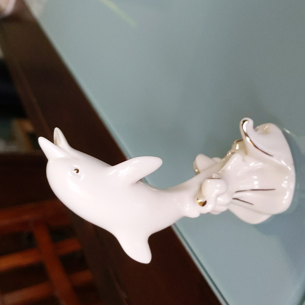 Lenox dolphin figurine